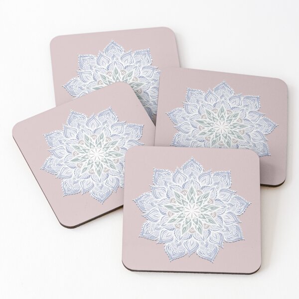 Item preview, Nine Pointed Mandala (Blue) designed and sold by squishyrainbow.