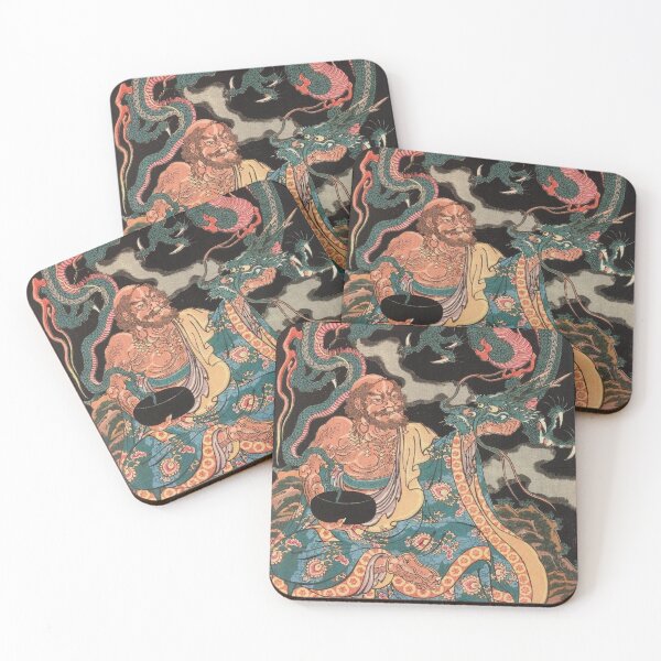 Item preview, Classic Japanese Legendary Warrior Dragon Japan Art designed and sold by RBEnt.