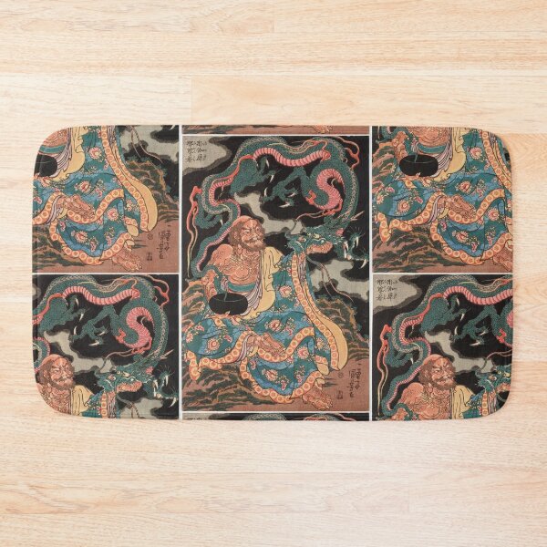 Item preview, Classic Japanese Legendary Warrior Dragon Japan Art designed and sold by RBEnt.