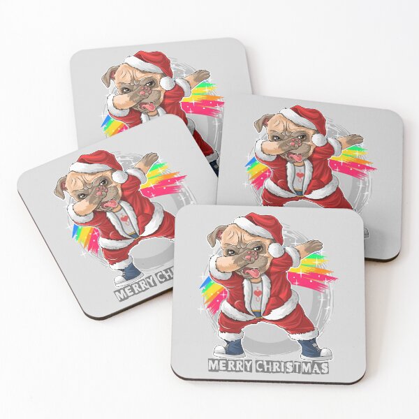 Item preview, Cute Dog dab In A New Year Hat designed and sold by mouad naouiri.