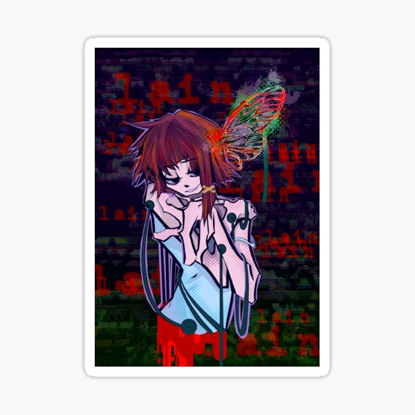 Serial Experiments Lain Sticker