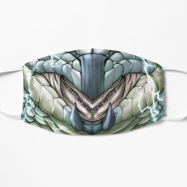 Tobi-Kadachi (Monster Hunter World) Face Mask Flat Mask