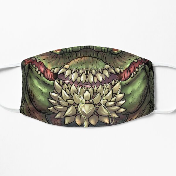 Deviljho (Monster Hunter World) Face Mask Flat Mask