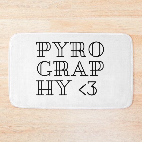 Item preview, I love PYROGRAPHY designed and sold by crikz.