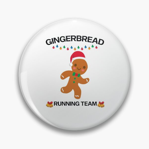 Item preview, Gingerbread Running Team designed and sold by All in One  Design.