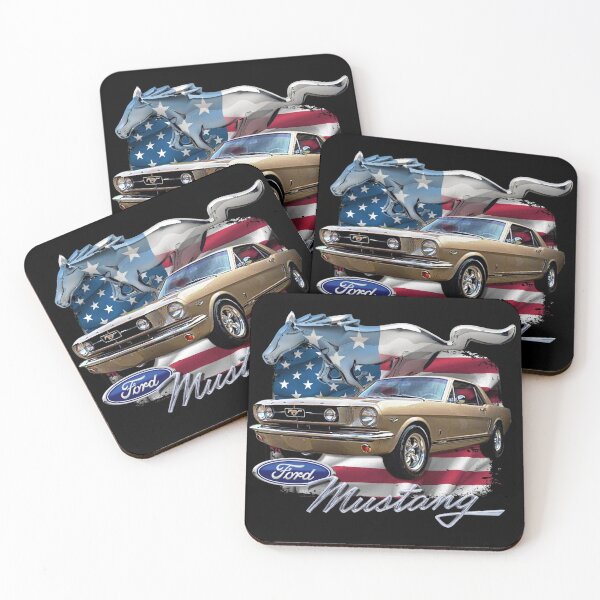 Item preview, Mustang Classic cars with the American Flag.  designed and sold by AGED Limited.