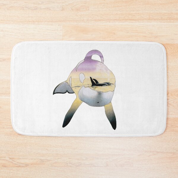 Item preview, Keiko the Killer Whale Silhouette designed and sold by ArtyOrca.