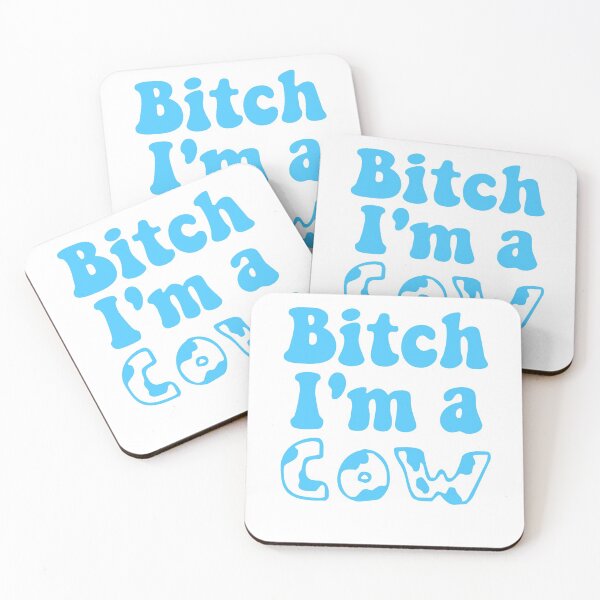 Item preview, Doja Cat Bitch I'm a Cow (Blue) designed and sold by 90sLoveLove.