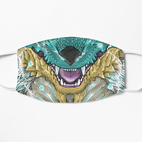 Masque facial Zinogre (Monster Hunter World) Masque sans plis