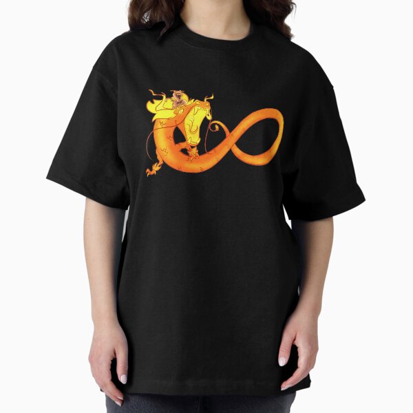 Vista previa del artículo con la obra «Sun Wukong, jinete de dragones», diseñado y vendido por OSPYouTube.