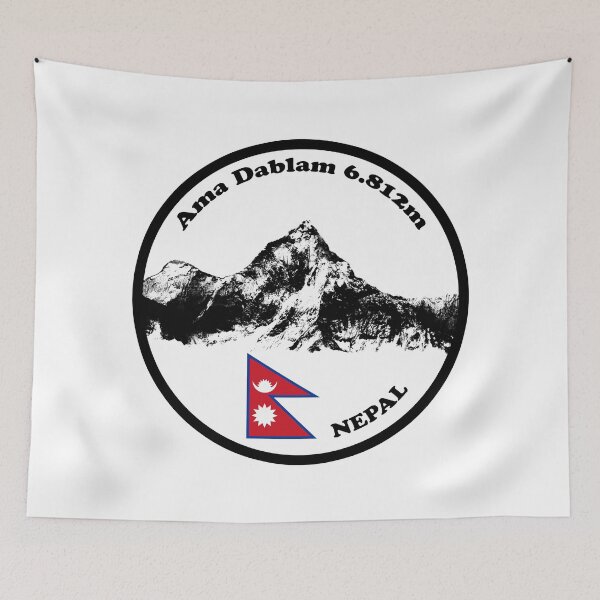 Aperçu de l'œuvre Ama Dablam (grand logo) créée et vendue par Christopher Schreyner.