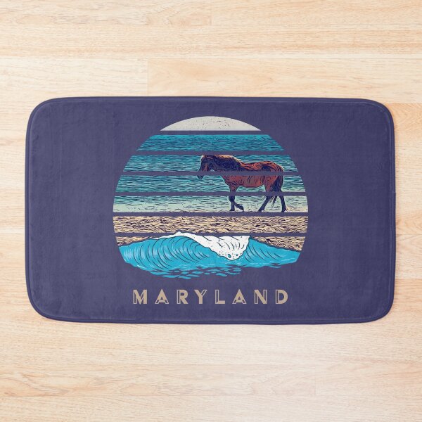 Item preview, Maryland Assateague Wild Horse Beach designed and sold by LifeLikeDesigns.
