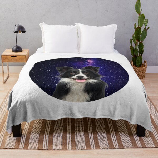 Item preview, funny border collie lover face dog galaxy gift designed and sold by alaechamlal.