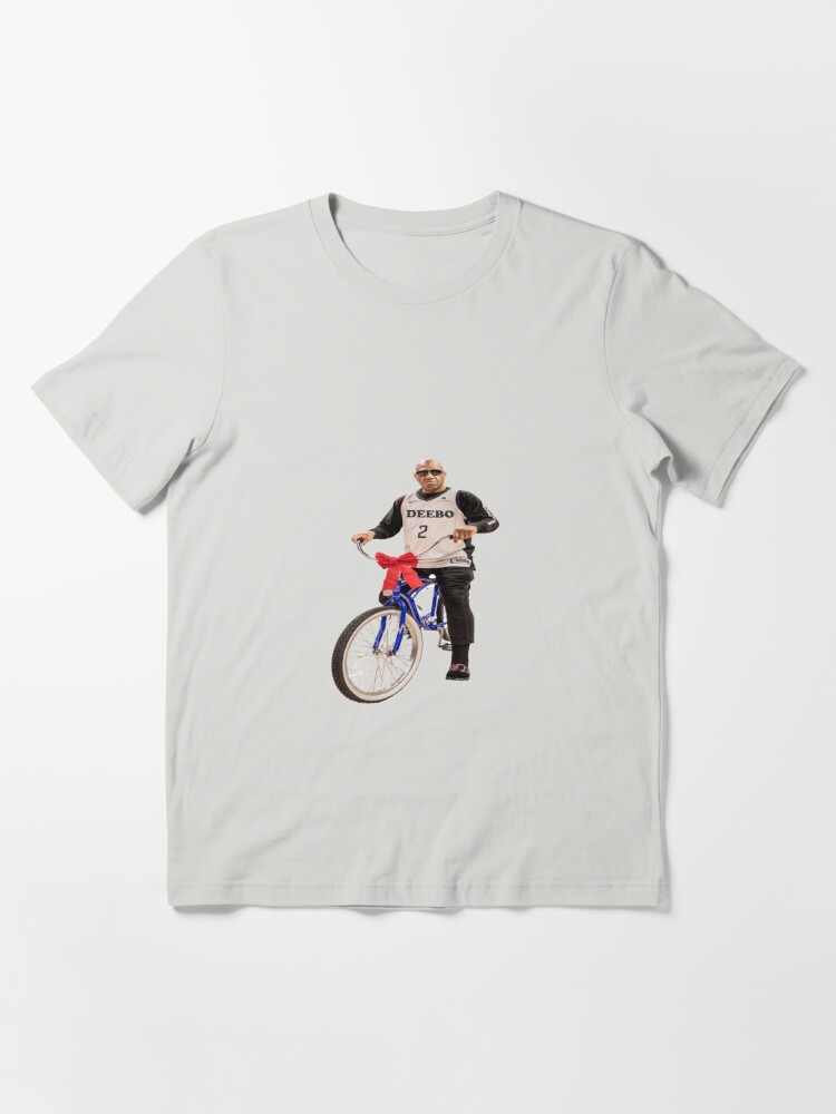 deebo with bike. Sticker for Sale by traq59