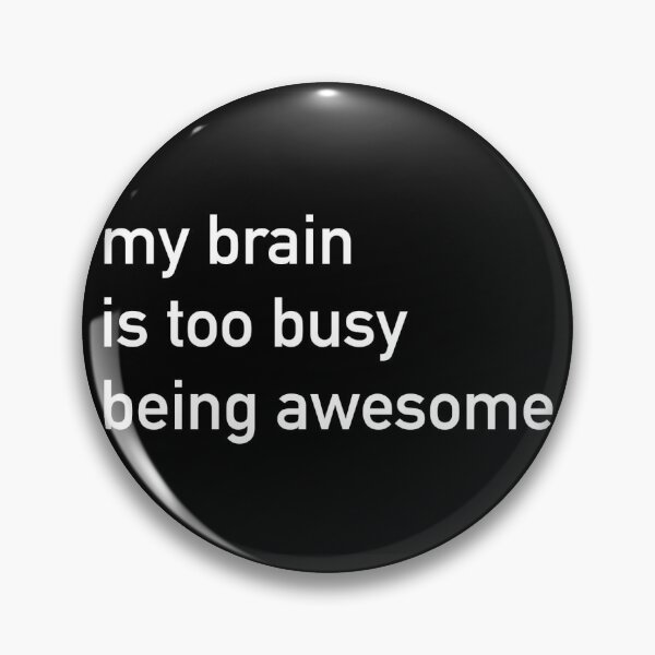Item preview, Brain Is Too Busy designed and sold by amea.