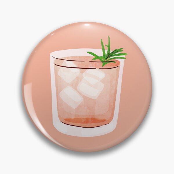 Item preview, Rosemary Grapefruit Fizz - Watercolor designed and sold by caribbeanvibes.