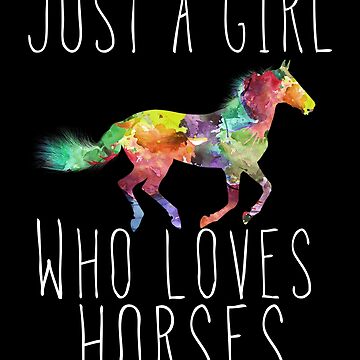 Aperçu de l'œuvre Juste une fille qui aime les chevaux de cimibaka25