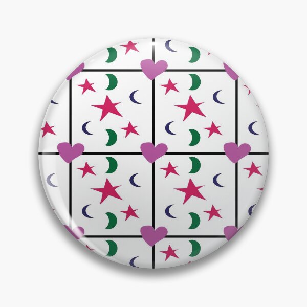 Item preview, Stars And Moons Pattern designed and sold by MclaughlinGifts.