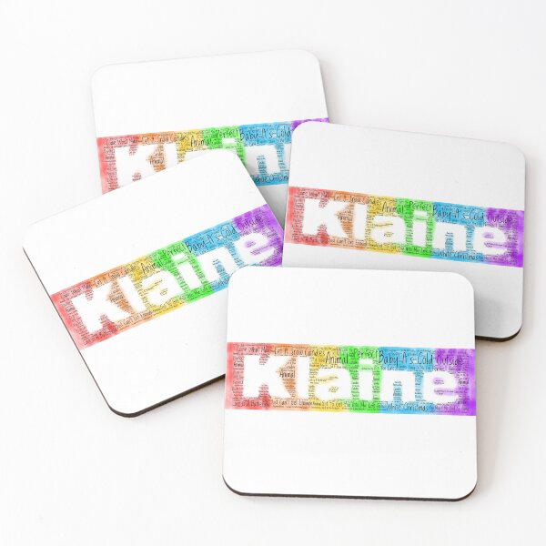 Item preview, Glee Klaine Duets Word Art designed and sold by BabyCupcakes.