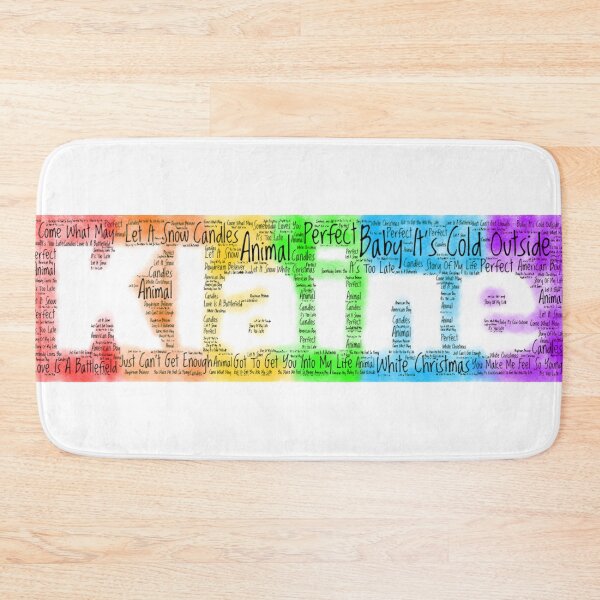 Item preview, Glee Klaine Duets Word Art designed and sold by BabyCupcakes.