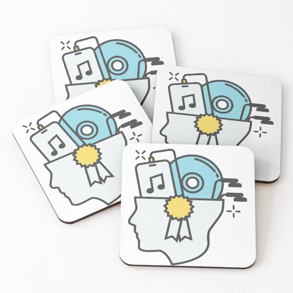 Item preview, Cerebro lleno de música designed and sold by Zaziart.