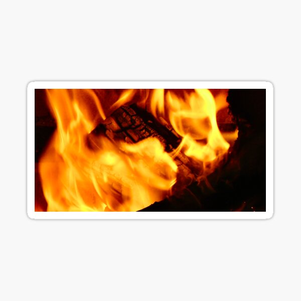 Item preview, Flames in a Wood Burning Stove designed and sold by Scott Antonucci.