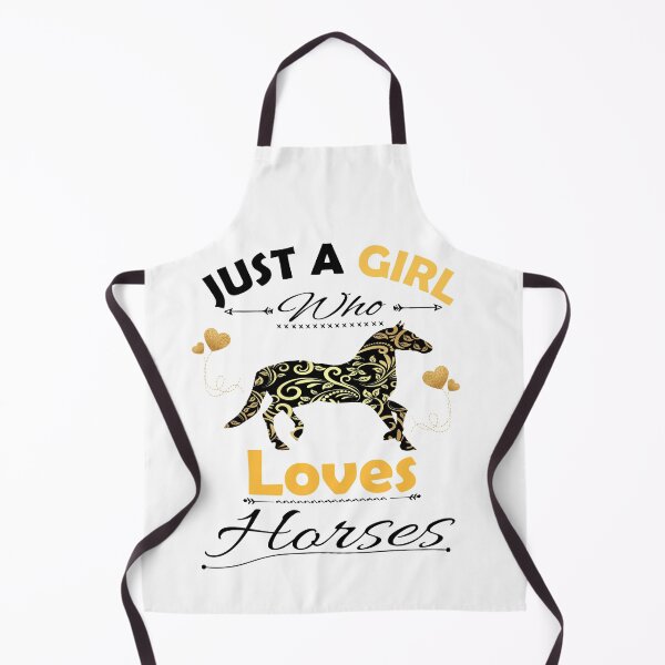 Item preview, Just A Girl Who Loves Horses designed and sold by PRINTED ..