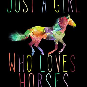 Aperçu de l'œuvre Juste une fille qui aime les chevaux de cimibaka25