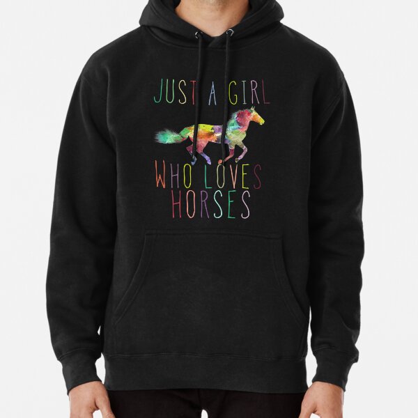 Item preview, Just A Girl Who Loves Horses designed and sold by cimibaka25.