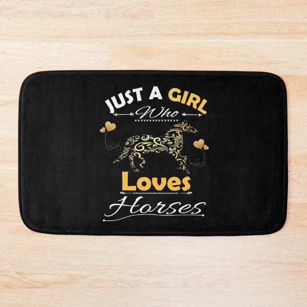 Item preview, Just A Girl Who Loves Horses designed and sold by PRINTED ..
