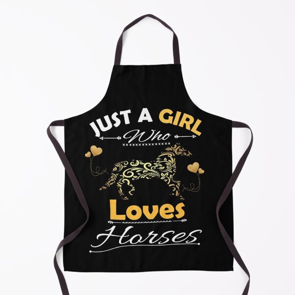 Item preview, Just A Girl Who Loves Horses designed and sold by PRINTED ..