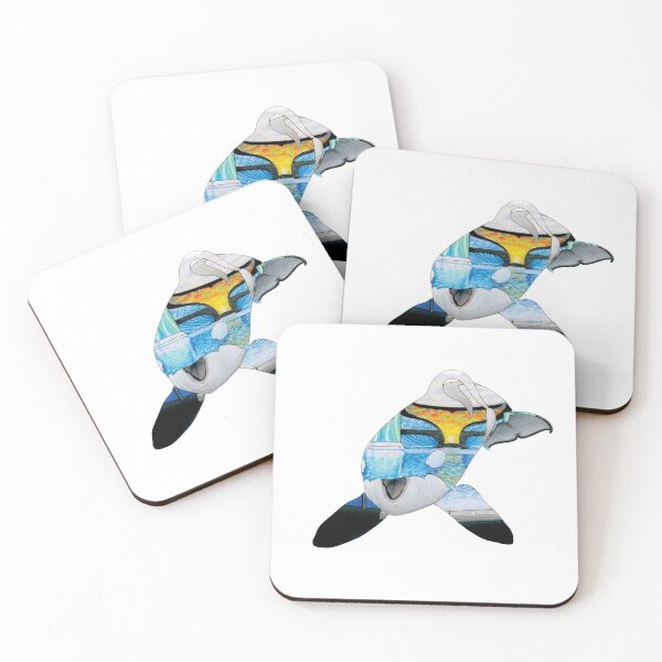 Item preview, Tilikum the Killer Whale Silhouette designed and sold by ArtyOrca.