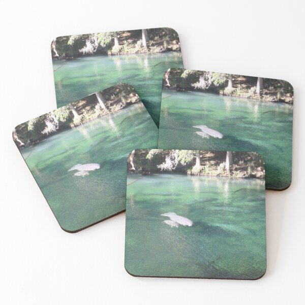 Item preview, Manatees at Blue Springs designed and sold by ValeriesGallery.
