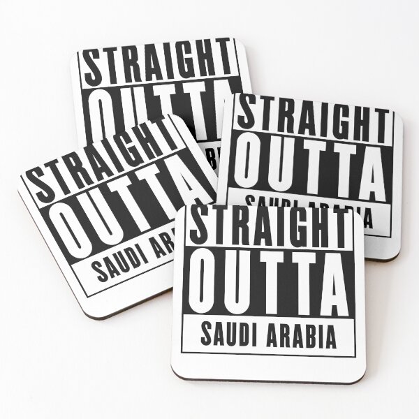 Item preview, Straight Outta Saudi Arabia designed and sold by RandomStuffShop.