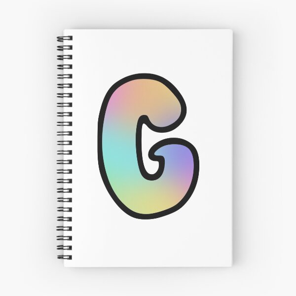 Artikelvorschau, Pastellblasen-Buchstabenmonogramm - G. entworfen und verkauft von GhostLonging.