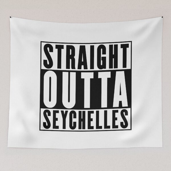 Item preview, Straight Outta Seychelles designed and sold by RandomStuffShop.