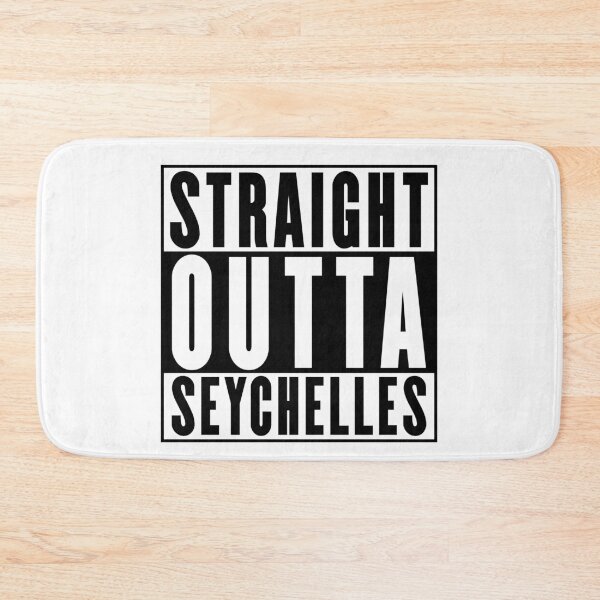 Item preview, Straight Outta Seychelles designed and sold by RandomStuffShop.