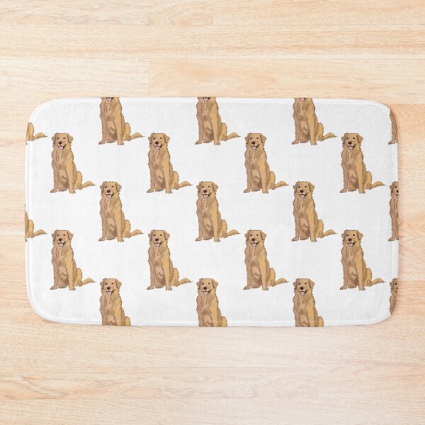 Item preview, Golden Retriever on white designed and sold by Quick Brown Fox Canada.