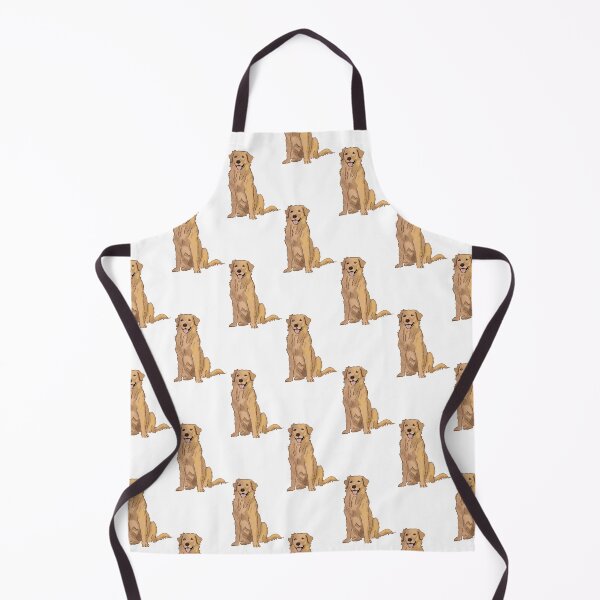 Item preview, Golden Retriever on white designed and sold by Quick Brown Fox Canada.