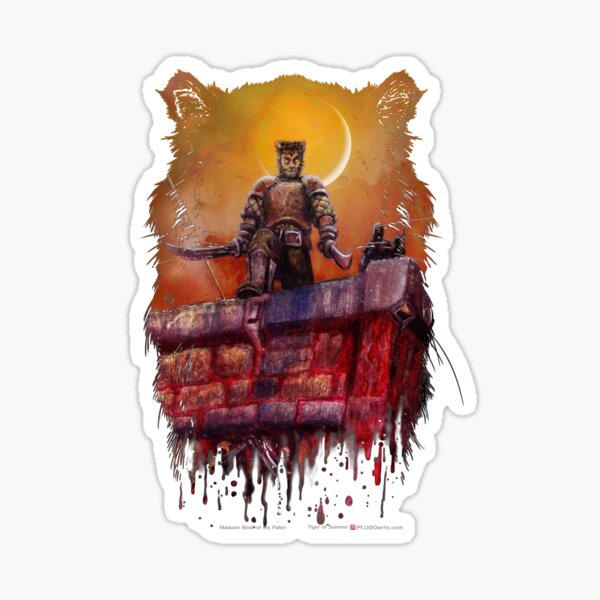 The Tiger of Summer: Mortal Sword Sticker