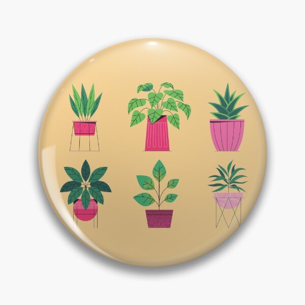 Item preview, Cute Plants - Illustration designed and sold by caribbeanvibes.