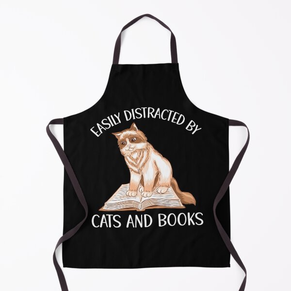 Item preview, Easily Distracted By Cats And Books designed and sold by OnepixArt.