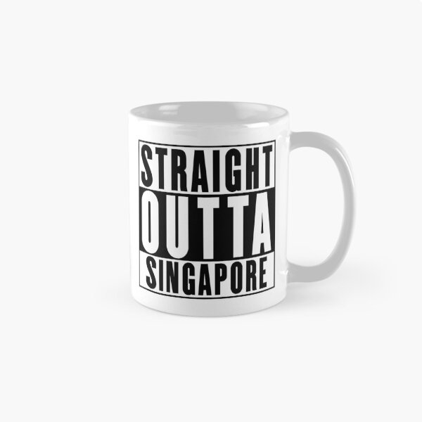 Item preview, Straight Outta Singapore designed and sold by RandomStuffShop.