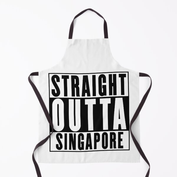 Item preview, Straight Outta Singapore designed and sold by RandomStuffShop.