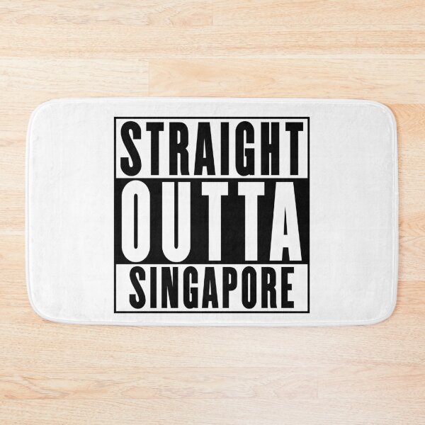 Item preview, Straight Outta Singapore designed and sold by RandomStuffShop.