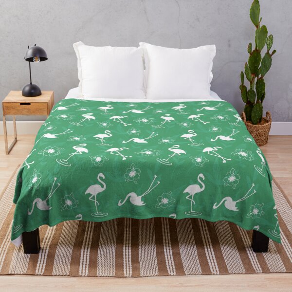 Artikelvorschau, Flamingo Blumen Muster | Pantone 2021 entworfen und verkauft von Petra Becker.