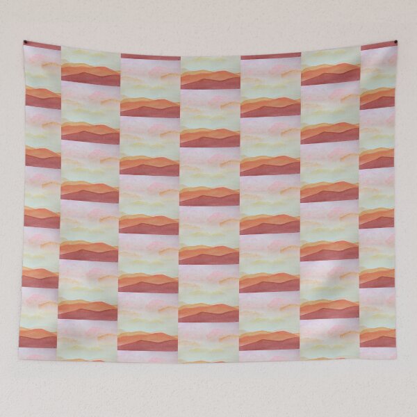 Item preview, Warm tone mountains designed and sold by Anna Kristine.