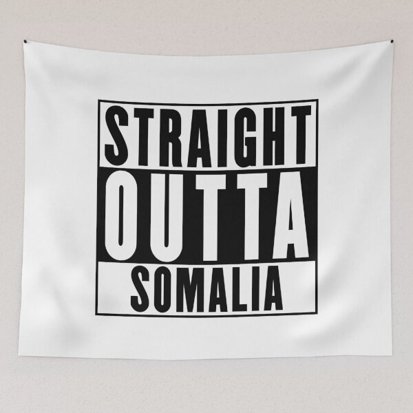 Item preview, Straight Outta Somalia designed and sold by RandomStuffShop.