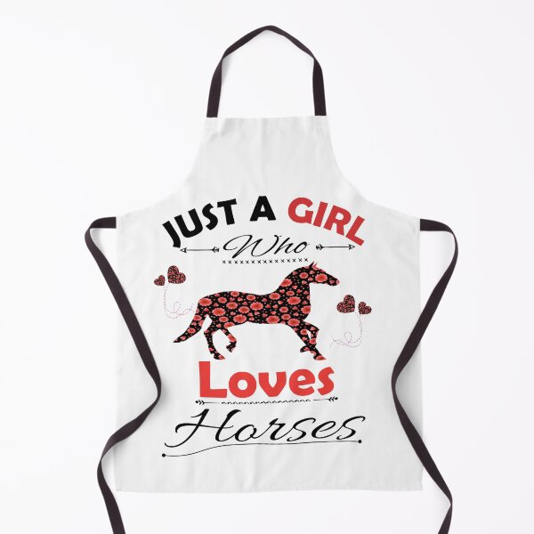 Item preview, Just A Girl Who Loves Horses designed and sold by PRINTED ..
