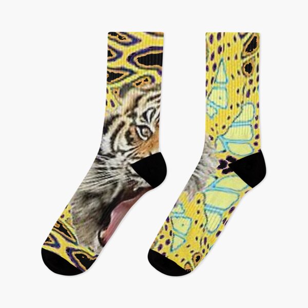 Item preview, SNARLING TIGER HEAD DECORATIVE PATTERN ART designed and sold by sharlesart.